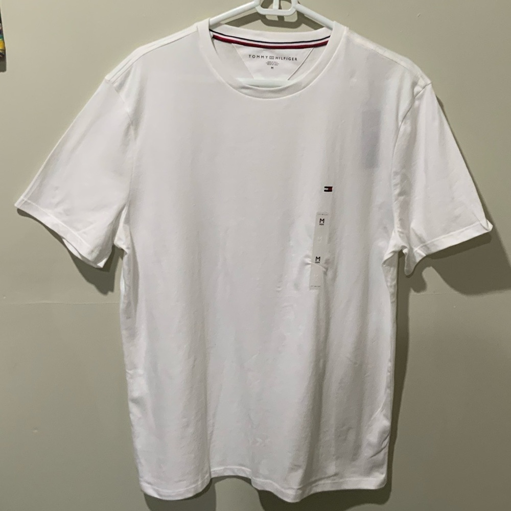 Tommy Hilfiger white tee size L